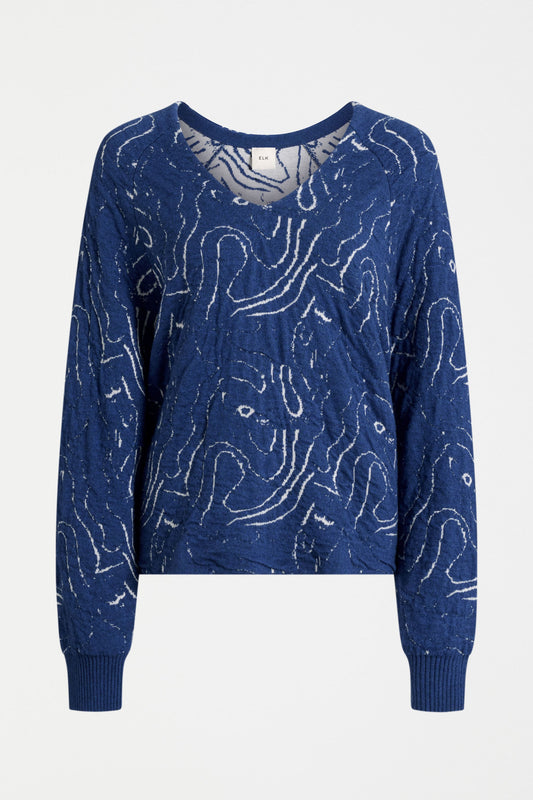 Otillia Sweater Knitwear - ELK | BLUE SILVER