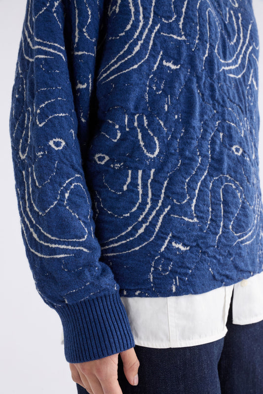 Otillia Sweater Knitwear - ELK | BLUE SILVER