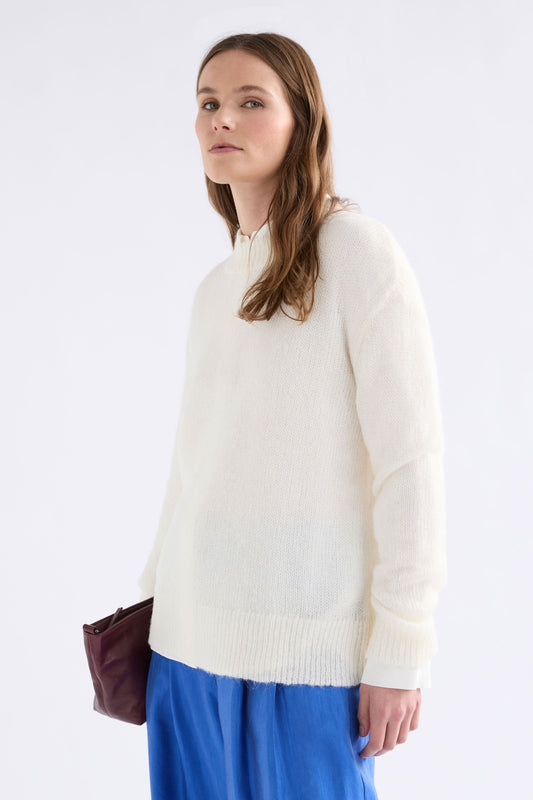 Fjer Sweater Off White Knitwear - ELK | OFF WHITE