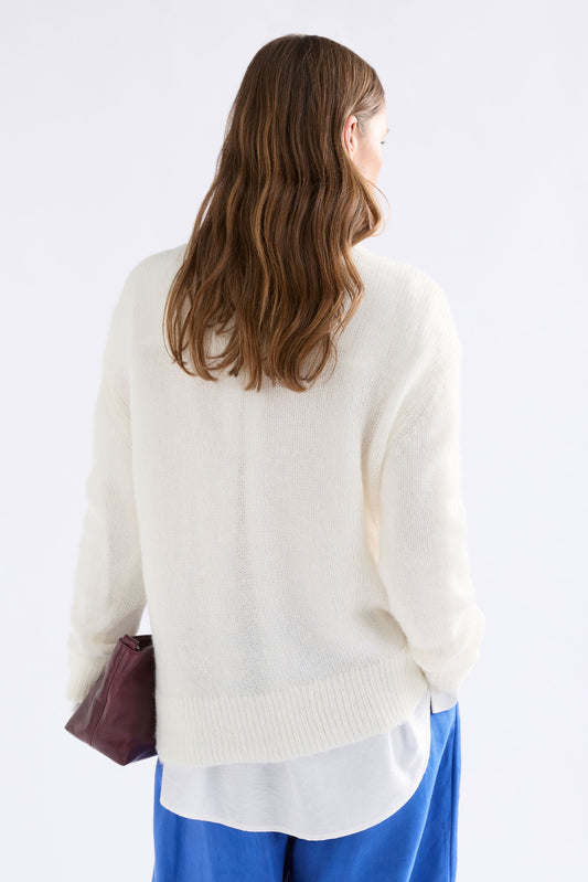Fjer Sweater Off White Knitwear - ELK | OFF WHITE