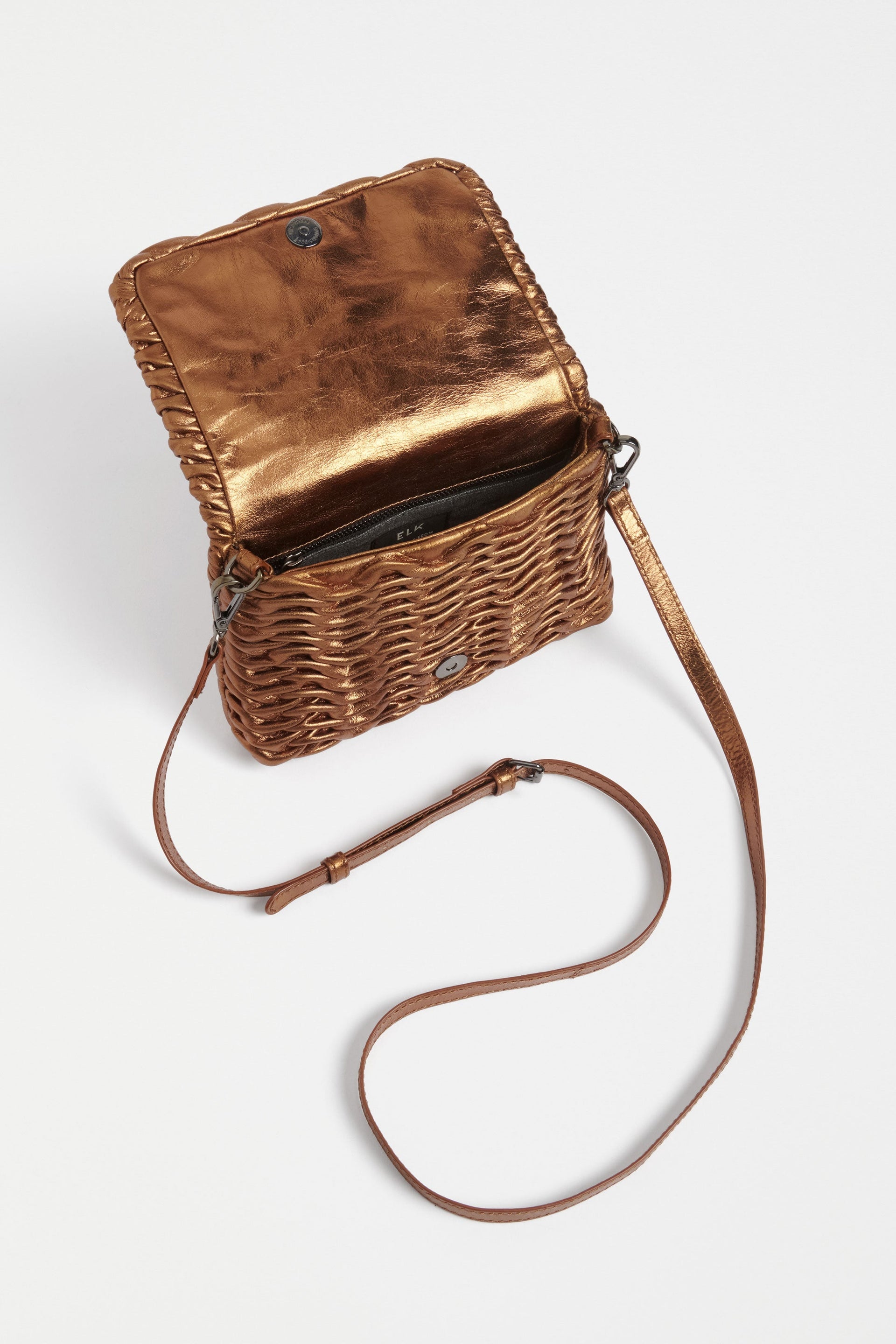 Bag Plissi Black Crossbody - Elk Accessories