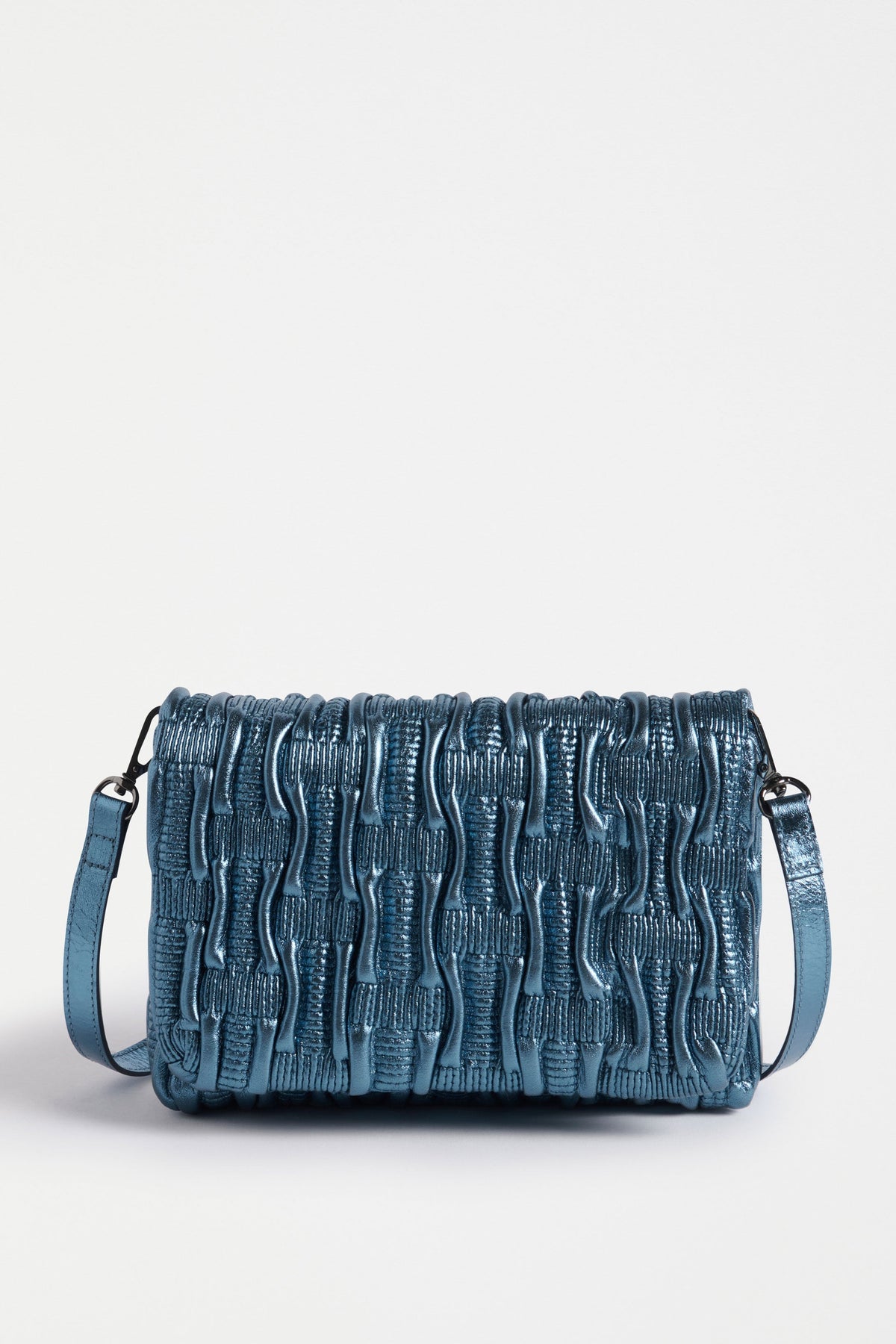 Liska Crossbody Bag Flat Lay | NAVY