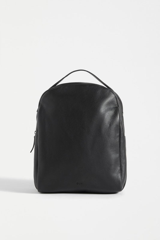 black leather backpack womens australia | Pebbled Leather Backpack Its made by Simplify Living and comes in a stylish midnight black color. Backpack in Black Leather