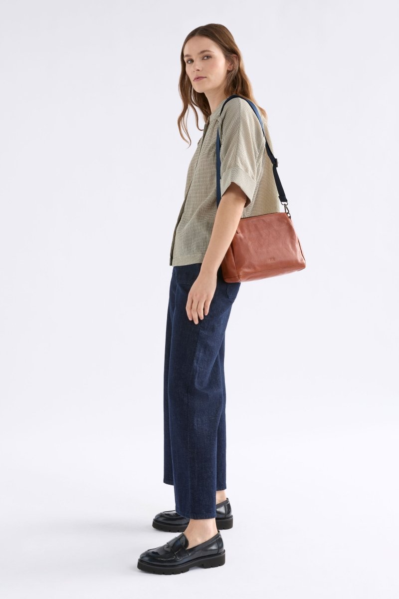PEZZETTINO ELK LEATHER SHOULDER BAG 【メーカー直営】【認定店】【公認】