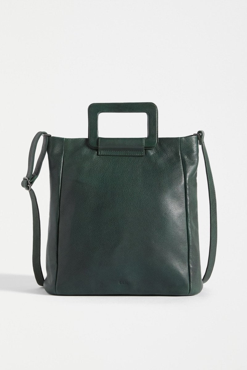 Nysa Tote Large Bags - ELK | FOREST GREEN