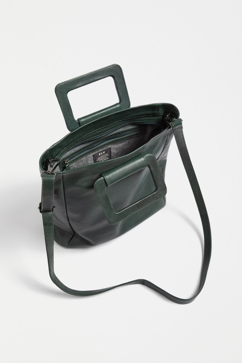 Nysa Tote Large Bags - ELK | FOREST GREEN