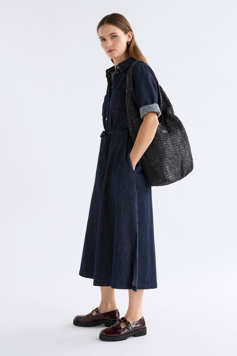 Ilmsta Large Shopper Large Bags - ELK | BLACK