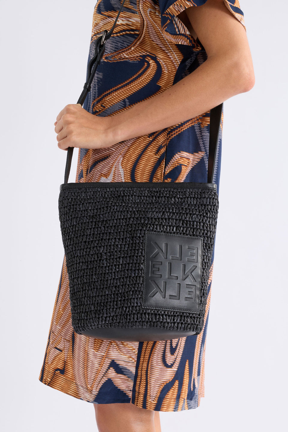 Korsa Crossbody Bag Large Bags - ELK | BLACK