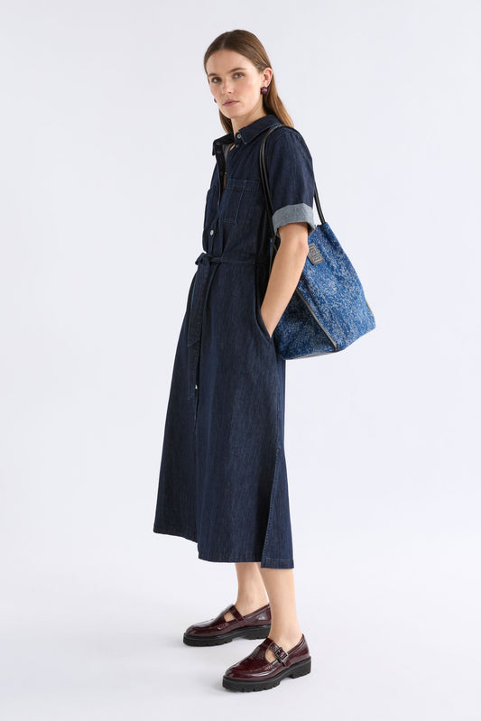 Nelas Fabric Tote Small Bags - ELK | FLECK JACQUARD