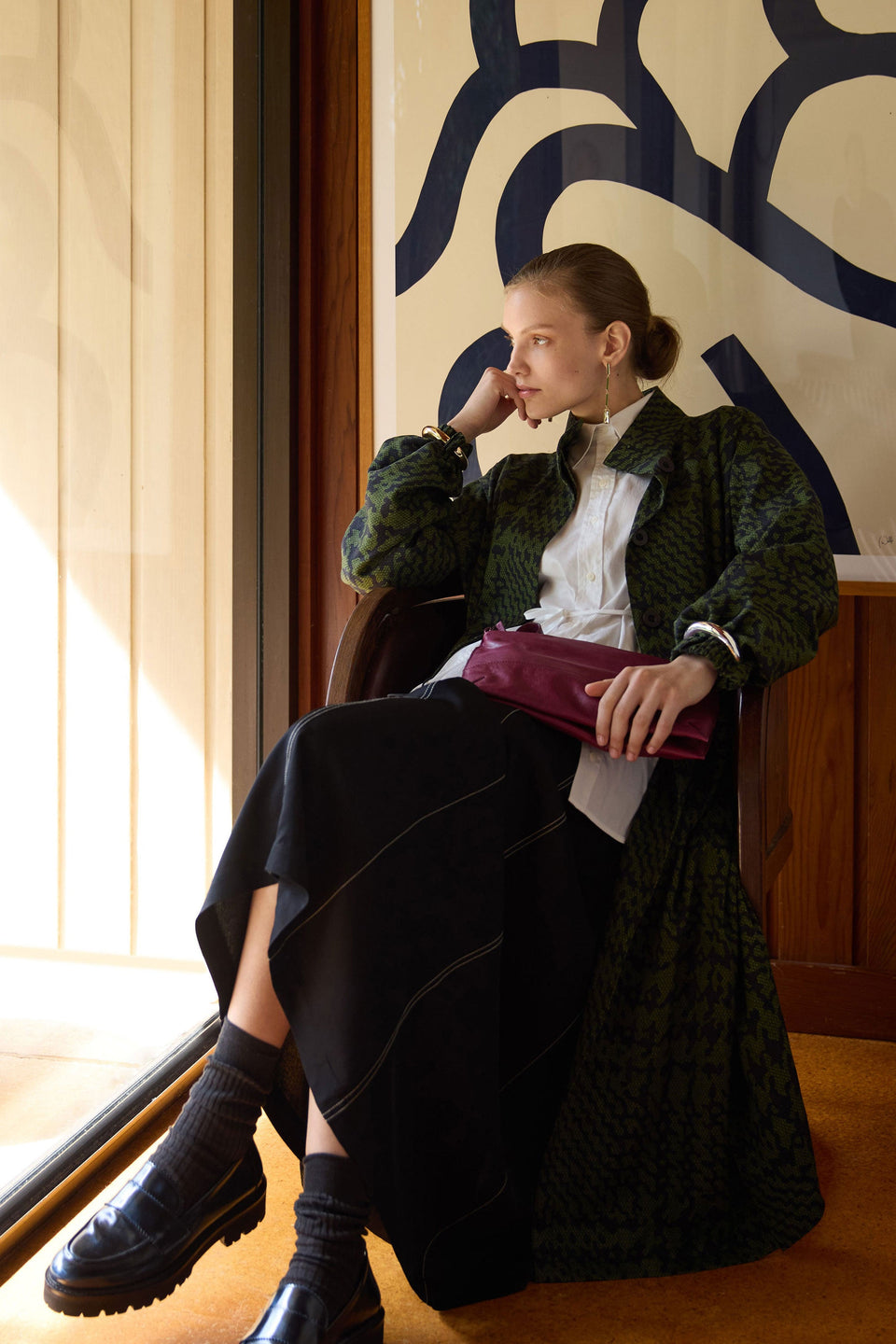 Mitte Coat Jackets - ELK | PORTUS PRINT