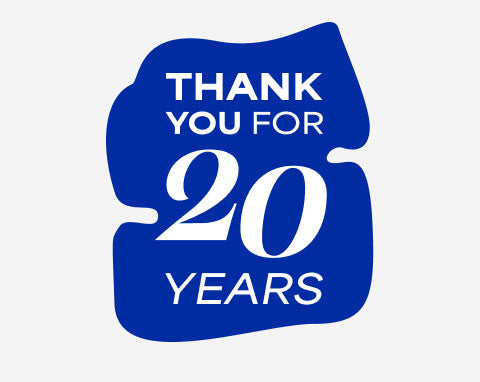 THANK YOU FOR 20 YEARS