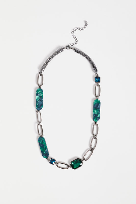 Eimii Necklace Necklaces - ELK | GUNMETAL