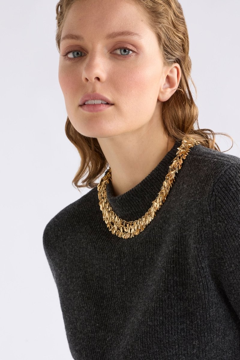 Taalmo Necklace Necklaces - ELK | GUNMETAL