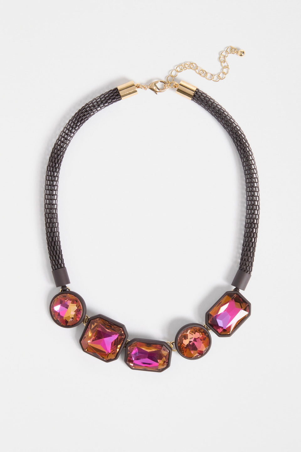 Jule Choker Necklace Necklaces - ELK | IRIDESCENT MAGENTA