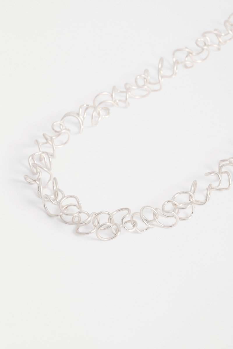 Orden Long Necklace Necklaces - ELK | SILVER