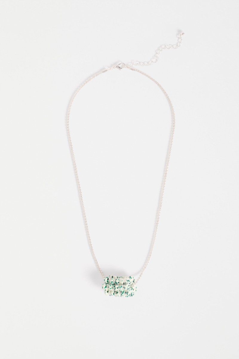 Flakkrin Necklace Necklaces - ELK | GREEN SPECKLE