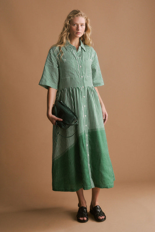 Llinen Long Dress Dresses - ELK | ORTLER PRINT