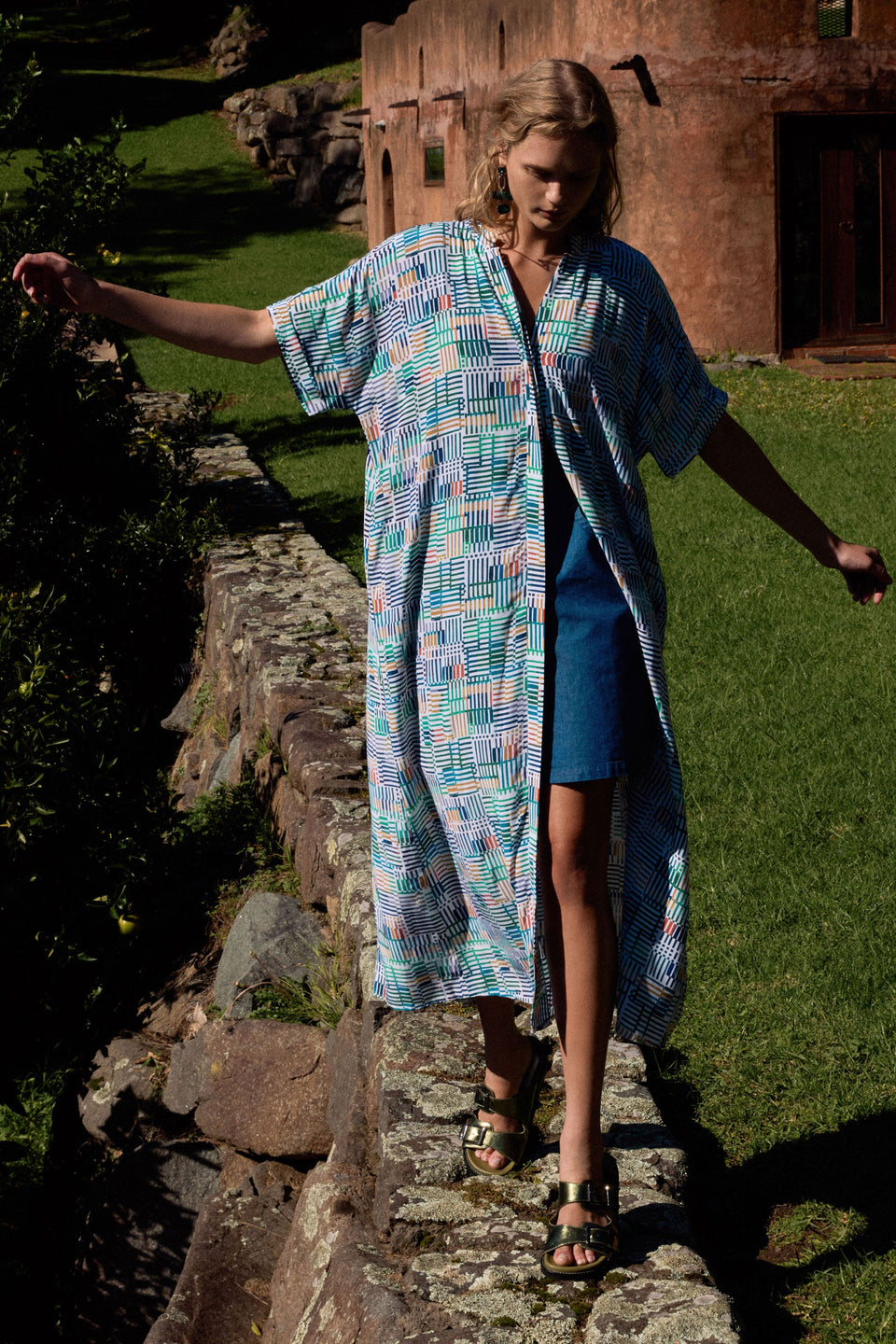 Malo Shirt Dress Dresses - ELK | CHESS PRINT