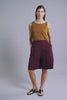 Eisa Boat Neck Organic Cotton Tank ELK | DARK TOFFEE