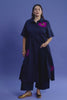 Eiren Shirt Dress Dresses video  - ELK | NEW NAVY FUCHSIA