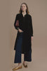 Suuri Velvet Shirt Dress | DEEP OLIVE