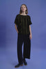 Lumii Top Tops - ELK | BLACK GOLD STRIPE