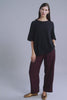 Kita Fine Merino Knit Short Sleeve Top ELK video | MIDNIGHT