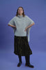 Aleph Poncho Knitwear video - ELK | OATMEAL MELANGE