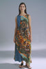 Elsen Dress Sleeveless Print Wrap Long Dress | LANDSKAP DAY