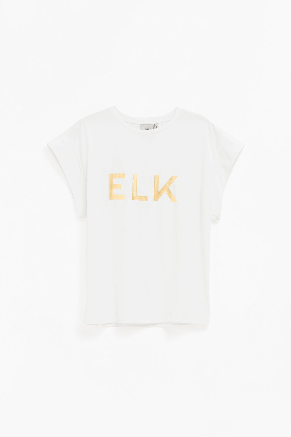 Lange ELK Gold Foil Logo Tee Front | GOLD