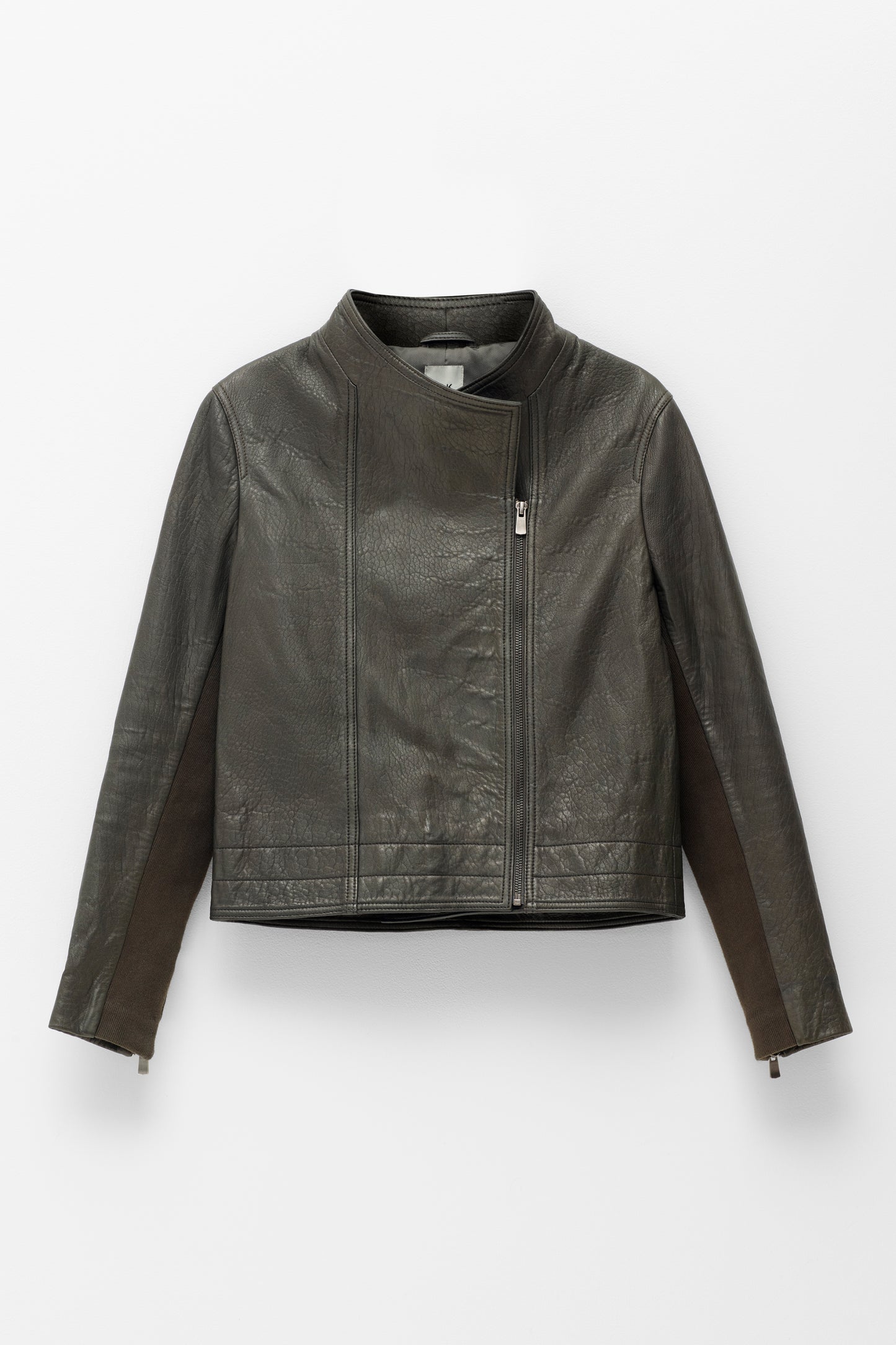 Lader Biker Leather Jacket Front  | TARMAC