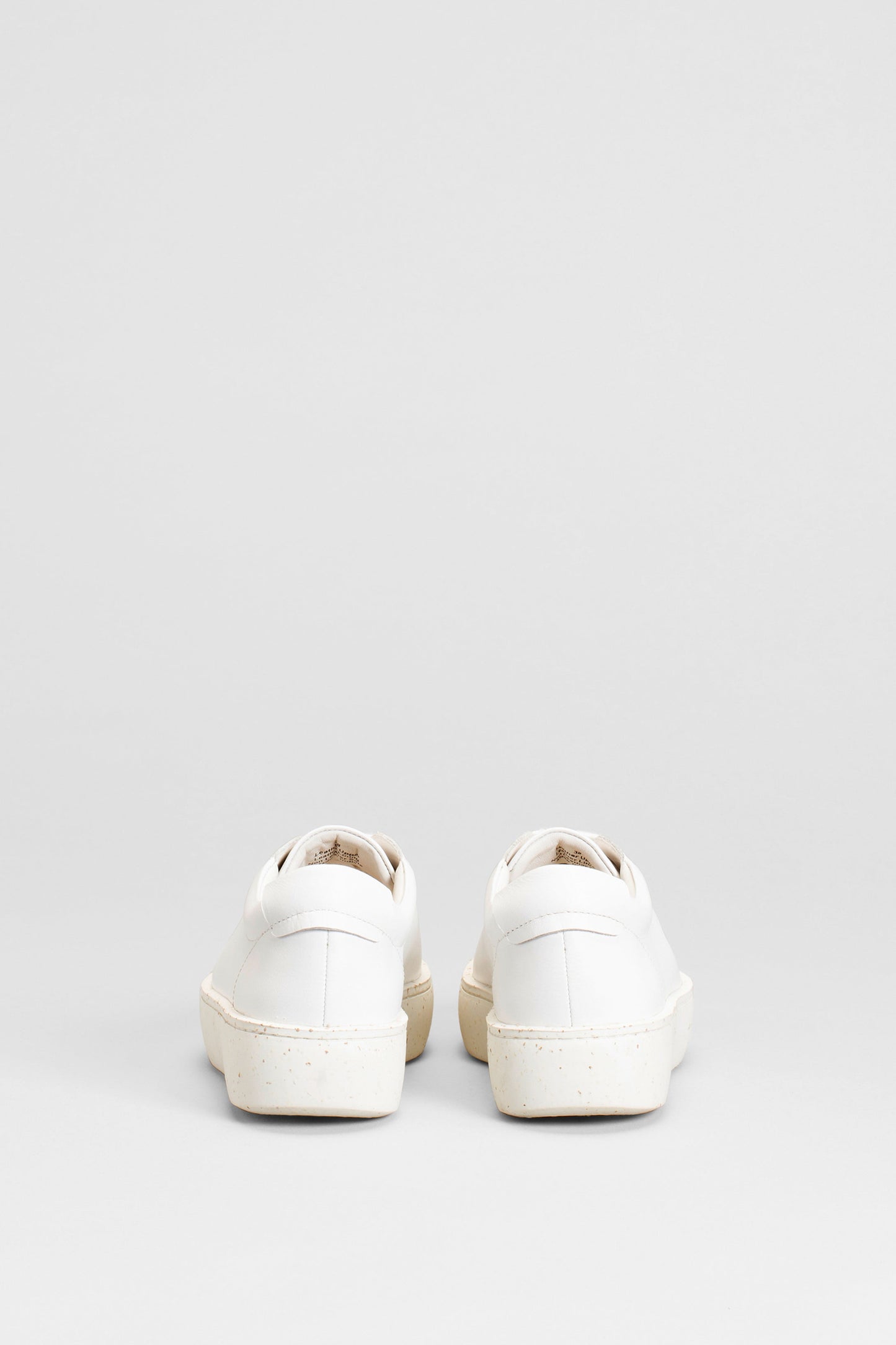 Risby Recycled Sole Sneaker Back WHITE