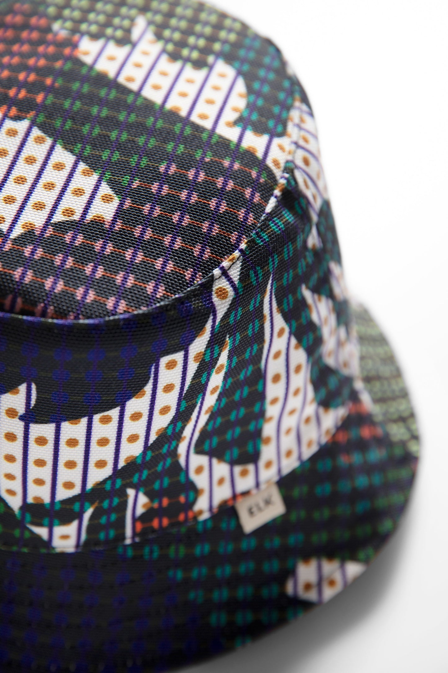 Emra Recycled Canvas Print Bucket Hat product detail JENSA PRINT