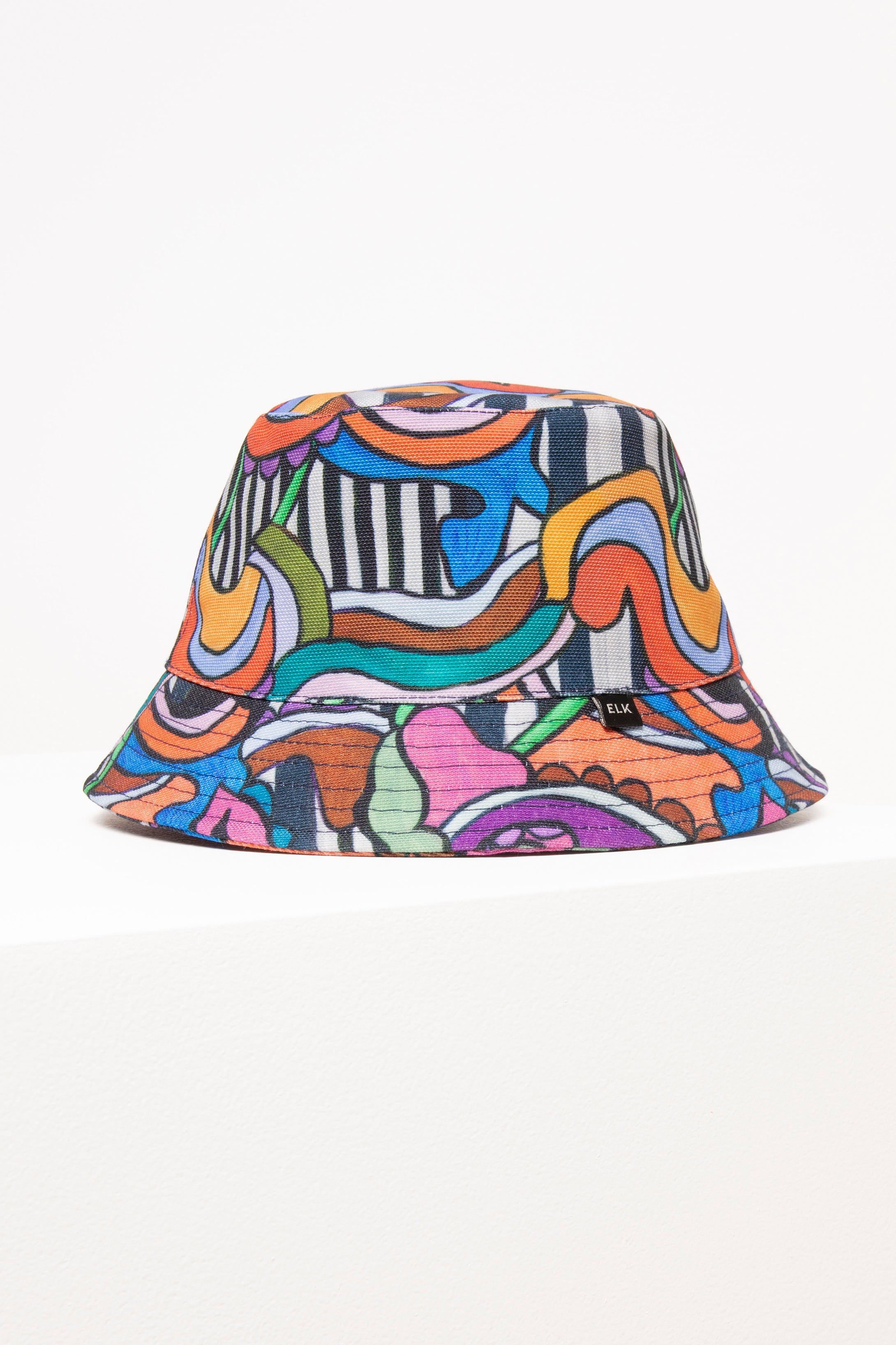 Shop The Emra Recyled Fabric Print Bucket Hat – ELK AU