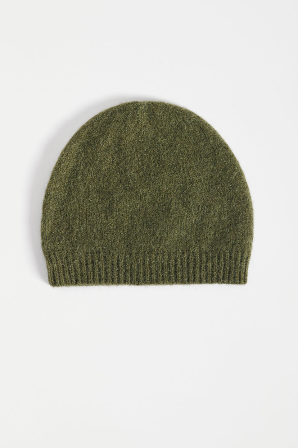 Agna Alpaca Merino Wool Beanie | DARK OLIVE