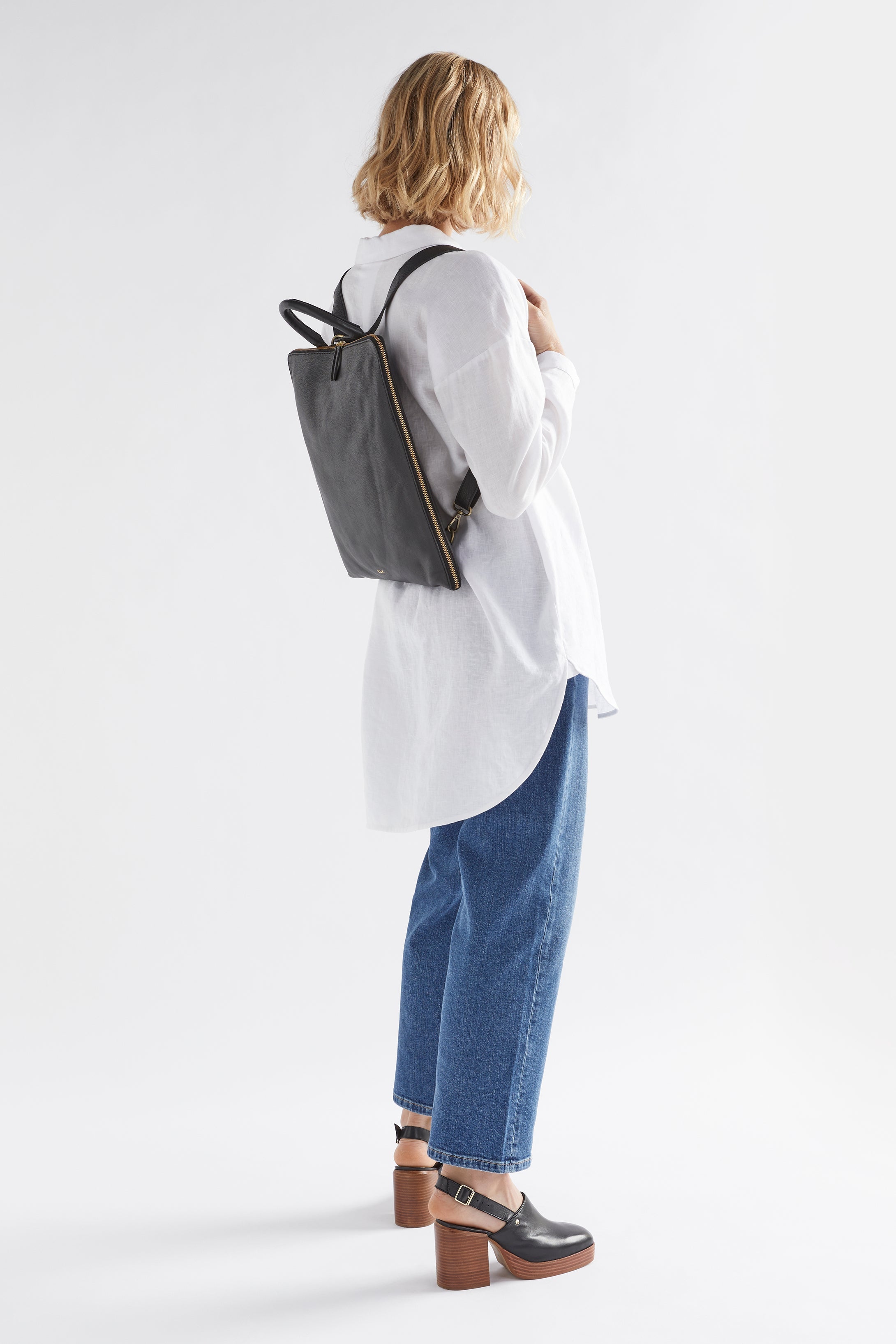 Shop The Sindal Minimalistic Leather Backpack – ELK AU