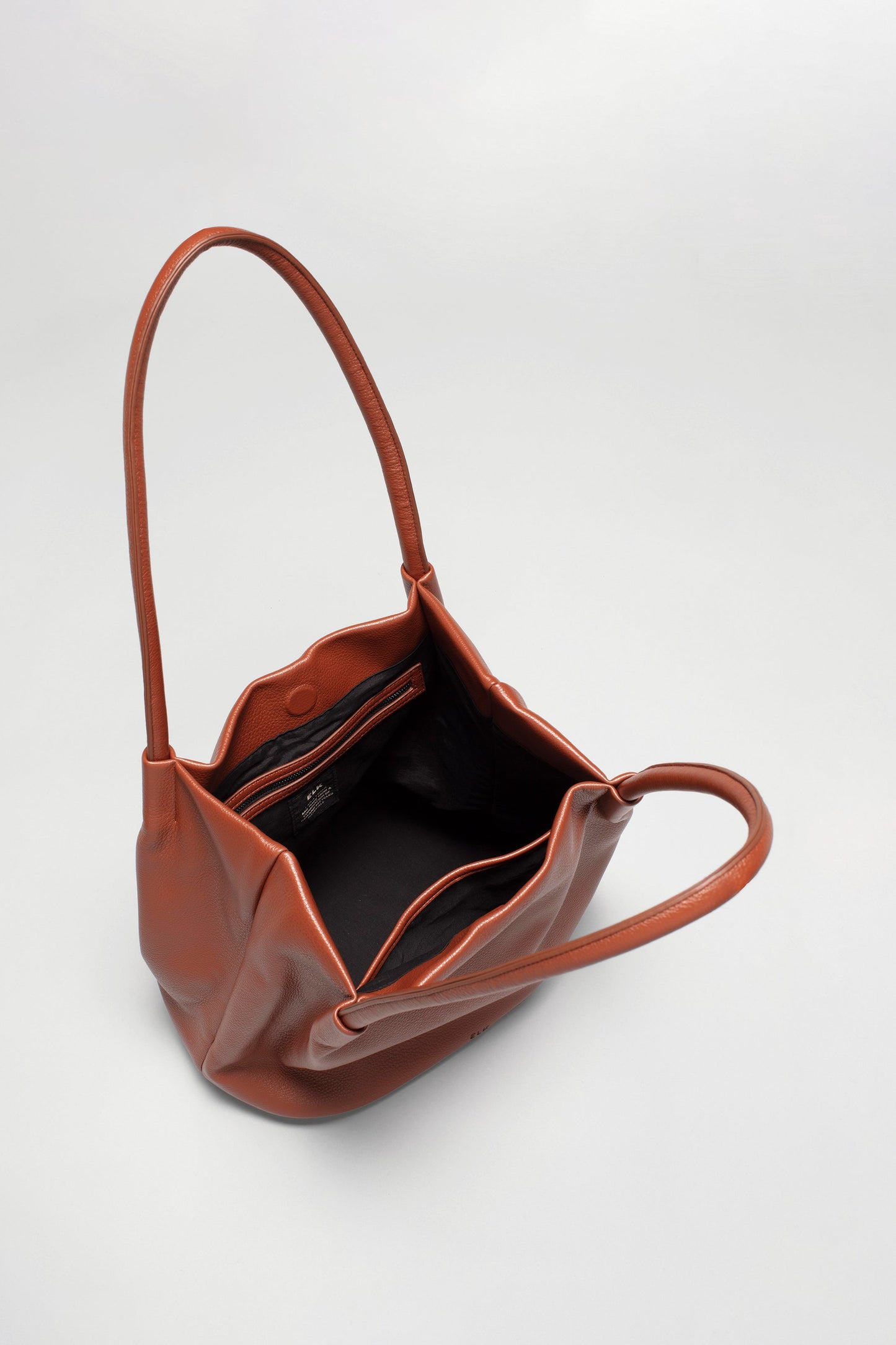 Orsa Vegan Leather Hand Bag Internal | TAN