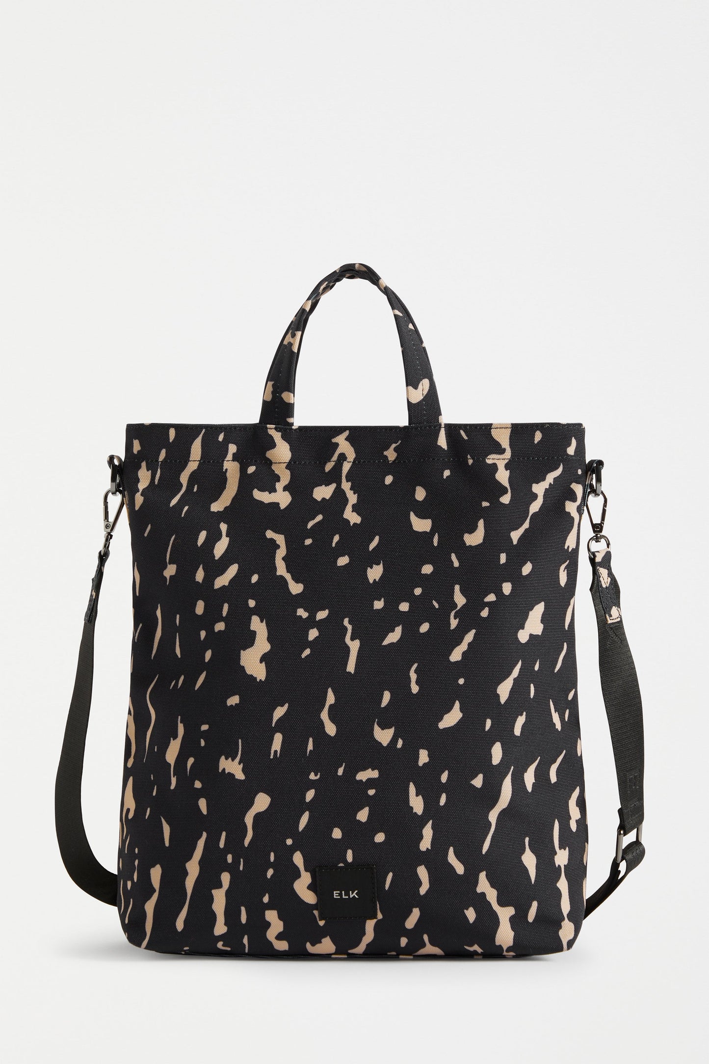 Bloem Recycled Polyester Print Tote Bag with detachable strap front | GIOTTO PRINT
