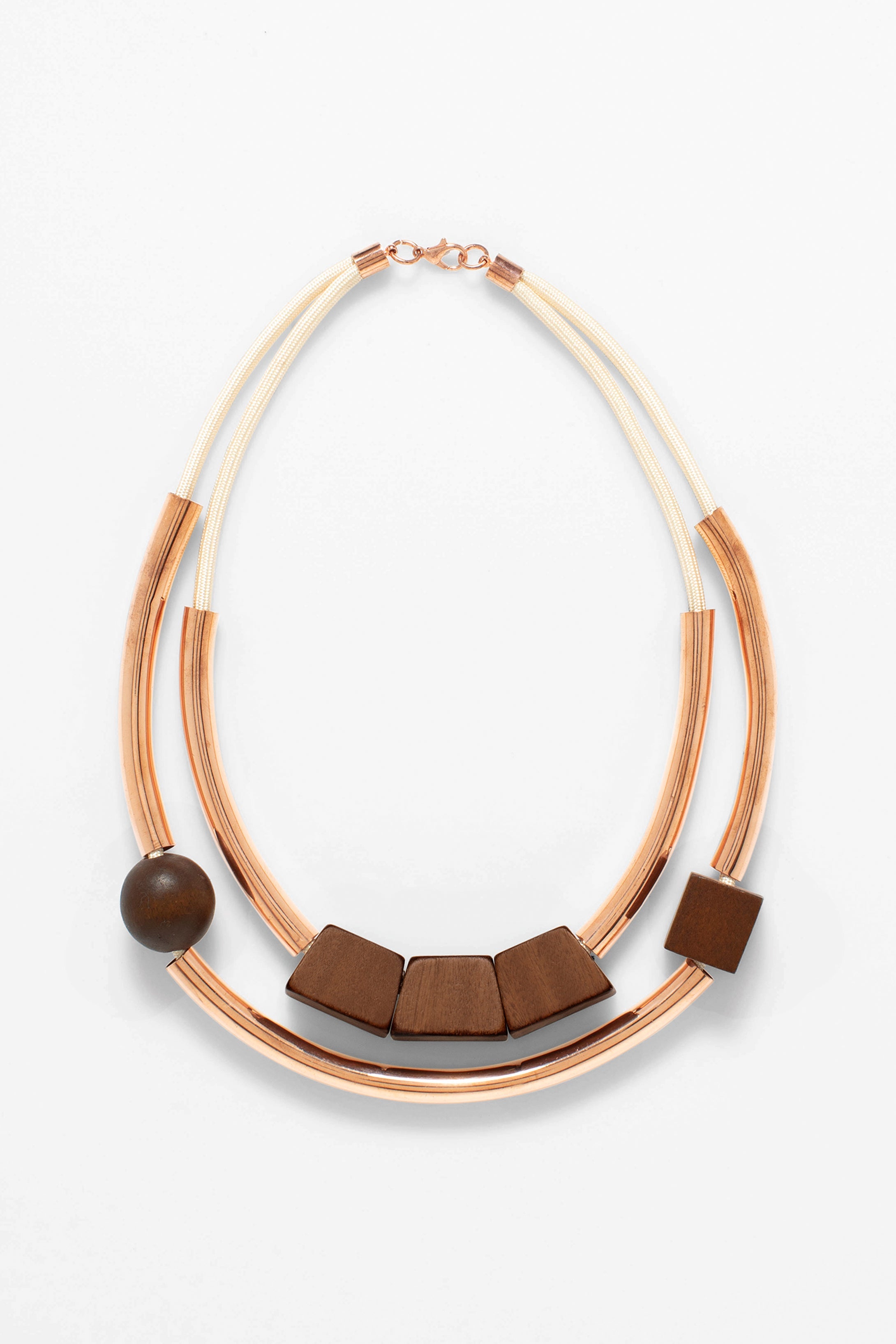 Buy White & Brown Necklaces & Pendants for Women by IMLI STREET Online |  Ajio.com