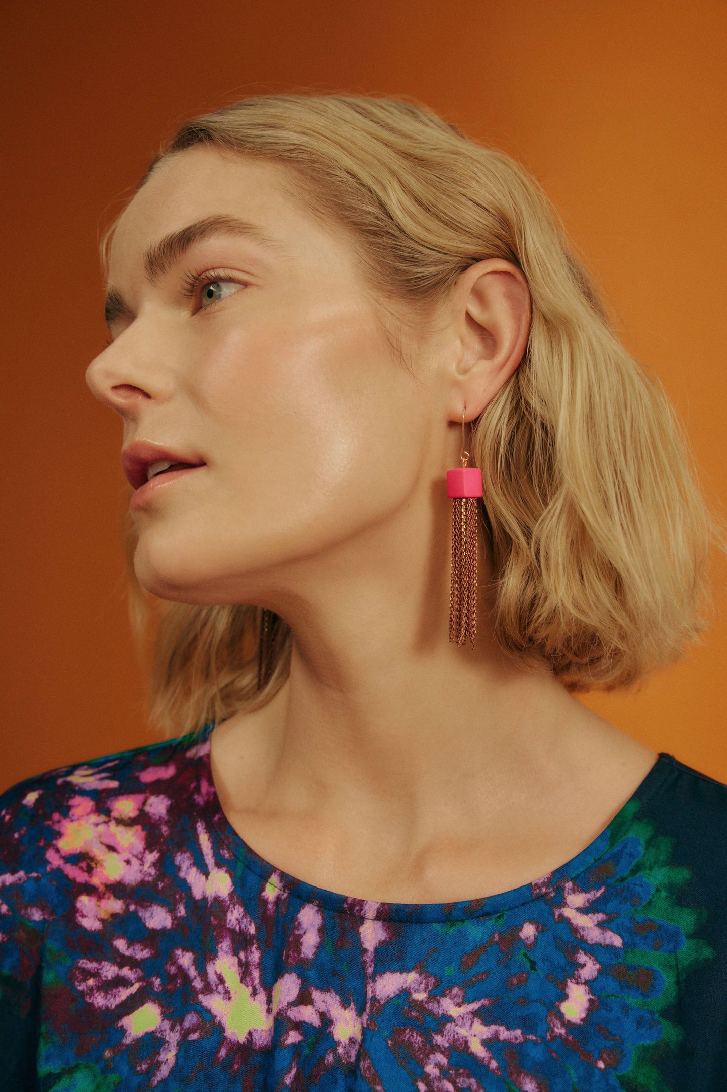 Shop The Taz Coloured Chain Tassel Earring – ELK AU